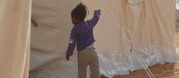 مخيم قرارة القطف لمهجري تاورغاء - سبوتنيك عربي