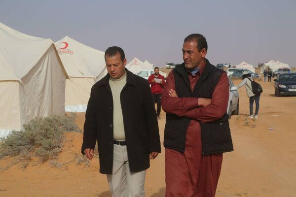 مخيم قرارة القطف لمهجري تاورغاء - سبوتنيك عربي