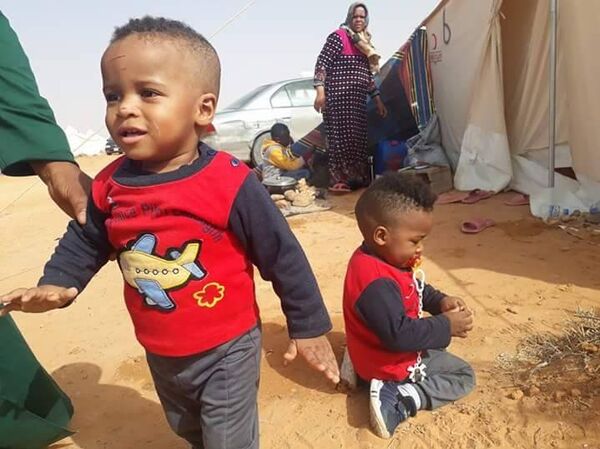 مخيم قرارة القطف لمهجري تاورغاء - سبوتنيك عربي