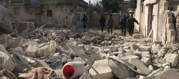 بلدة جنديرس في عفرين شمال سوريا - عملية غصن الزيتون التركية - سبوتنيك عربي