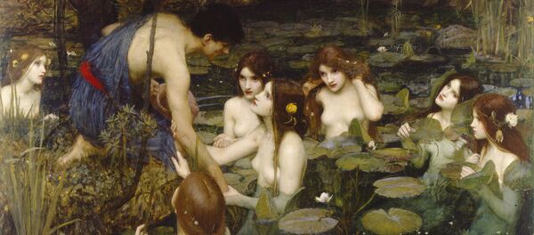 لوحة هيلاس والحوريات - سبوتنيك عربي