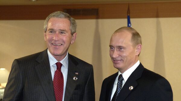 بوتين وجورج بوش - سبوتنيك عربي