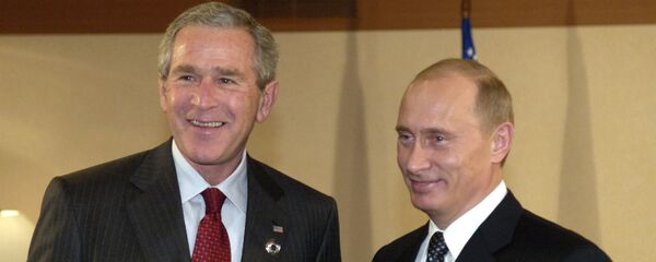 بوتين وجورج بوش - سبوتنيك عربي