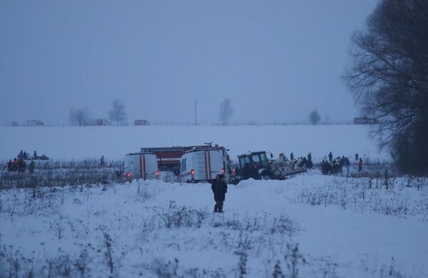 تحطم طائرة روسية بموسكو ومقتل جميع ركابها (صور + فيديو) - سبوتنيك عربي