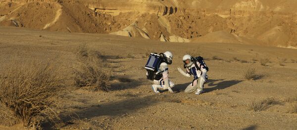 إسرائيل تجري محاكاة للعيش على المريخ في صحراء النقب - التجهيزات لبعثة مشروع فضاء D-MARS - سبوتنيك عربي
