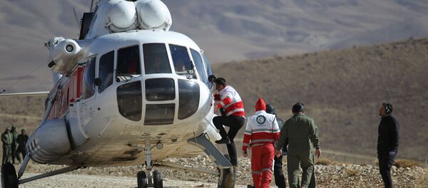 عمليات البحث على الطائرة الإيرانية المنكوبة - سبوتنيك عربي