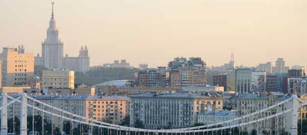 جسر كريمسكي (القرم) في موسكو جسر كريمسكي (القرم) في موسكو - سبوتنيك عربي