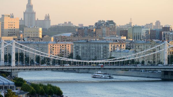 جسر كريمسكي (القرم) في موسكو - سبوتنيك عربي