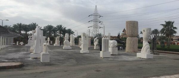 سيبموزيوم مصر الدولي للنحت - سبوتنيك عربي