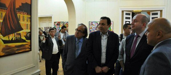 معرض حكايات للفنان بكر الشعراوي، وذلك بقاعة المعارض الكبرى بالمركز الثقافي الروسي معرض حكايات للفنان بكر الشعراوي، وذلك بقاعة المعارض الكبرى بالمركز الثقافي الروسي - سبوتنيك عربي