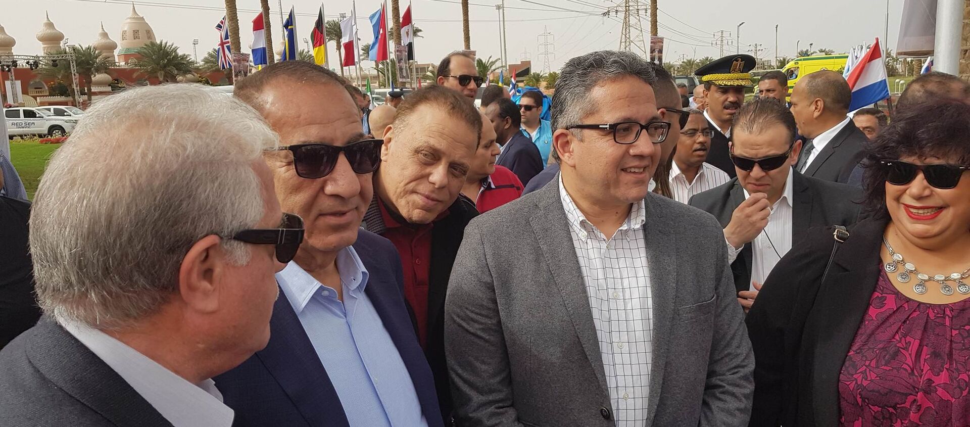 وزير الآثار المصري خالد العناني في الغردقة في 23 فبراير / شباط 2018 - سبوتنيك عربي, 1920, 28.06.2020