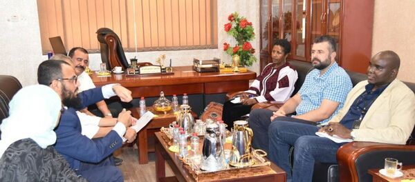 أعضاء المجلس الانتقالي الجنوبي مع الوفد الأممي - سبوتنيك عربي