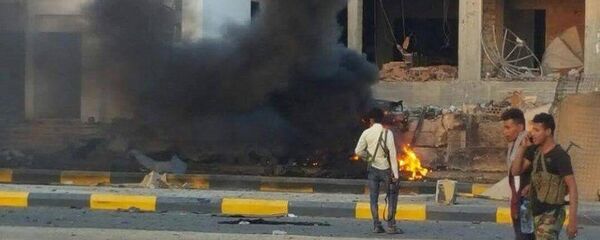 تفجير مقر مكافحة الإرهاب في عدن - سبوتنيك عربي