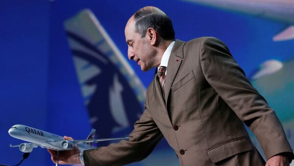 المدير التنفيذي للخطوط الجوية القطرية أكبر الباكر - سبوتنيك عربي