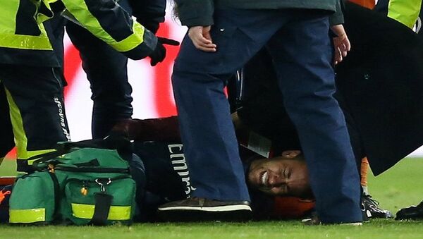 إصابة نيمار أثناء مباراة مارسيليا - سبوتنيك عربي
