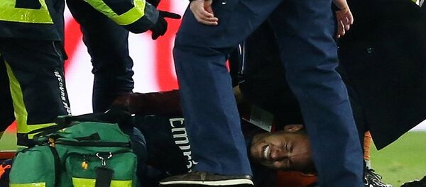 إصابة نيمار أثناء مباراة مارسيليا - سبوتنيك عربي