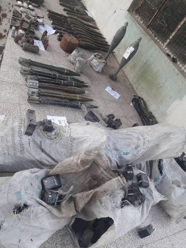 مواد خطرة بحوزة داعش - سبوتنيك عربي