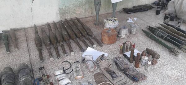 مواد خطرة بحوزة داعش مواد خطرة بحوزة داعش - سبوتنيك عربي