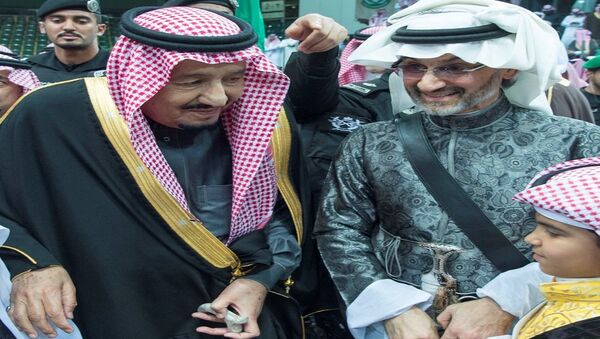 الملك سلمان والوليد بن طلال - سبوتنيك عربي