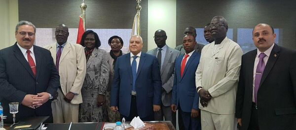وفد جنوب السودان في الهيئة الوطنية للانتخابات المصرية - سبوتنيك عربي