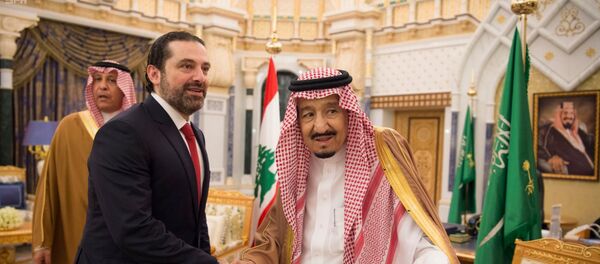 سعد الحريري مع الملك سلمان سعد الحريري مع الملك سلمان - سبوتنيك عربي