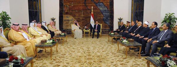 الرئيس السيسي يستقبل ولي العهد السعودي محمد بن سلمان - سبوتنيك عربي