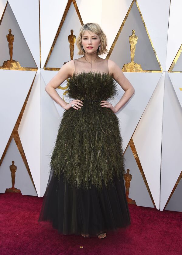 الحفل الـ 90 لمراسم توزيع جوائز أوسكار ، 4 مارس/ أذار 2018 - الممثلة هالي بينيت - سبوتنيك عربي