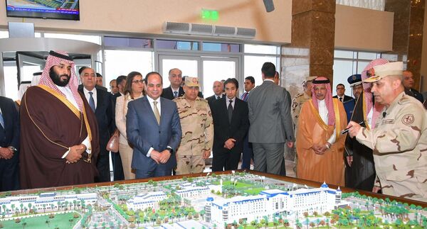 الرئيس المصري عبد الفتاح السيسي وولي العهد السعودي محمد بن سلمان - سبوتنيك عربي