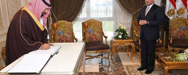 الرئيس عبد الفتاح السيسي وولي العهد السعودي محمد بن سلمان - سبوتنيك عربي
