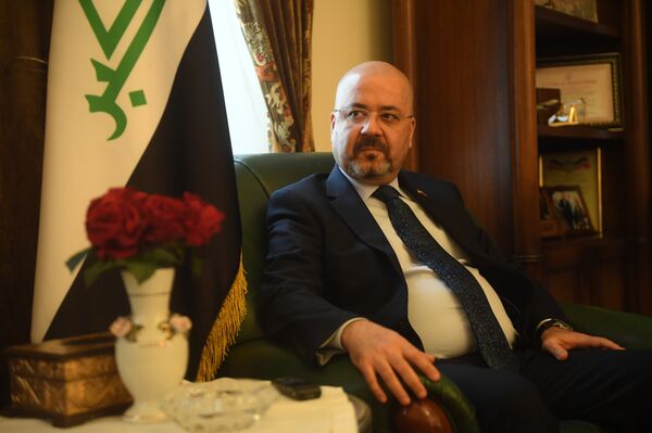  سفير جمهوية العراق حاليا في روسيا الاتحادية حيدر منصور هادي العذاري - سبوتنيك عربي