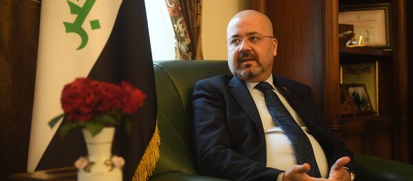 سفير جمهوية العراق حاليا في روسيا الاتحادية حيدر منصور هادي العذاري - سبوتنيك عربي