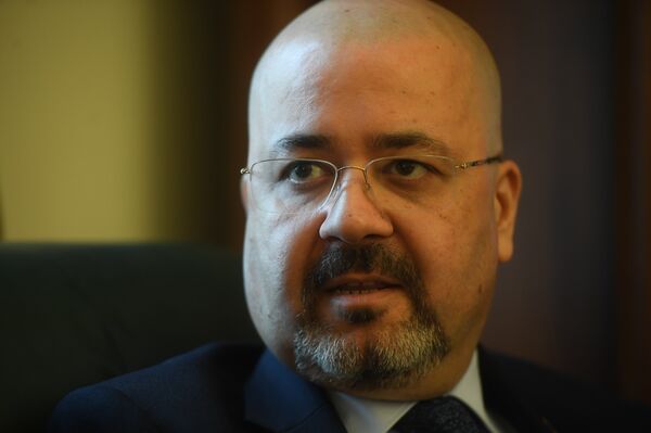 سفير جمهوية العراق حاليا في روسيا الاتحادية حيدر منصور هادي العذاري - سبوتنيك عربي