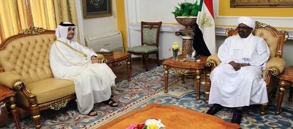 البشير يستقبل وزير الخارجية القطري في الخرطوم - سبوتنيك عربي