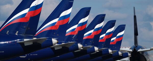 طائرات شركة أيروفلوت الروسية في مطار شيريميتيفو في موسكو - سبوتنيك عربي