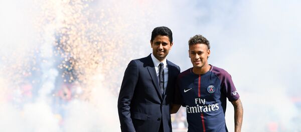 ناصر الخليفي و نيمار - سبوتنيك عربي