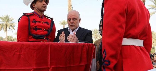 حيدر العبادي يشيع رئيس جهازه الأمني - سبوتنيك عربي