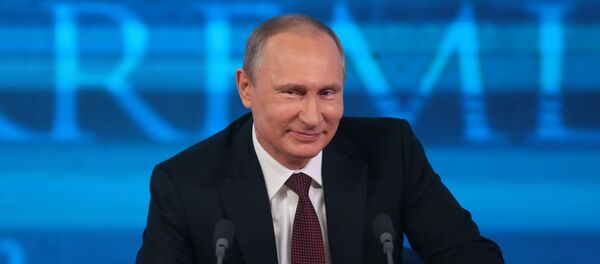 المرشح للرئاسة الروسية فلاديمير بوتين - سبوتنيك عربي