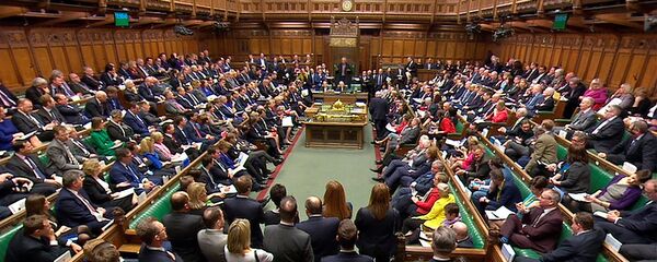 مجلس العموم البريطاني، لندن، بريطانيا 14 مارس/ آذار 2018 - سبوتنيك عربي