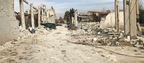 قوات الجيش السوري عند تحرير الشيفونية في الغوطة الشرقية، سوريا - سبوتنيك عربي