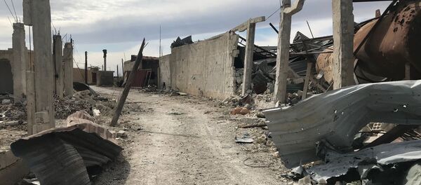 قوات الجيش السوري عند تحرير الشيفونية في الغوطة الشرقية، سوريا - سبوتنيك عربي