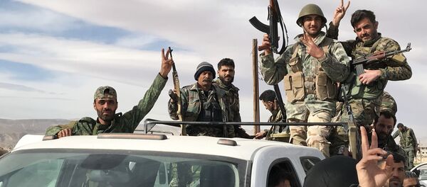 القوات السورية في الغوطة الشرقية، سوريا القوات السورية في الغوطة الشرقية، سوريا - سبوتنيك عربي