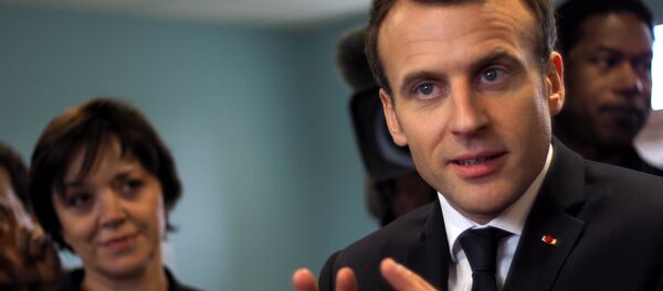 الرئيس الفرنسي إيمانويل ماكرون - سبوتنيك عربي