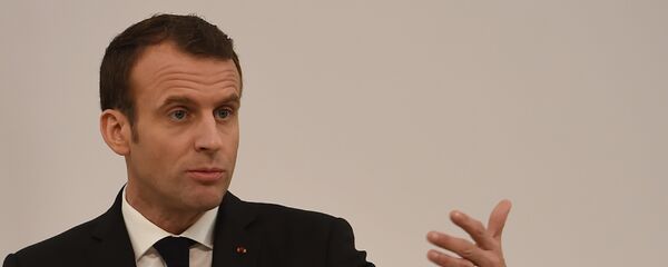 الرئيس الفرنسي إيمانويل ماكرون - سبوتنيك عربي