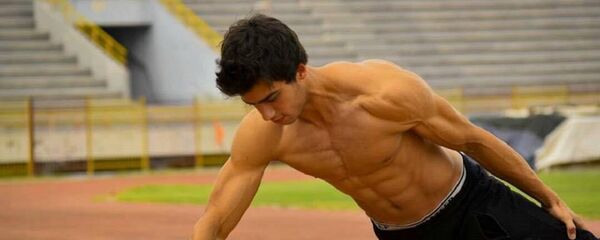 لاعب التايكوندو السوري عبد الله سقاطي - سبوتنيك عربي