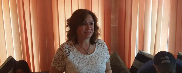 الممثلة المصرية إلهام شاهين في مهرجان الأقصر السينمائي الدولي السابع 18 مارس/آذار 2018 - سبوتنيك عربي