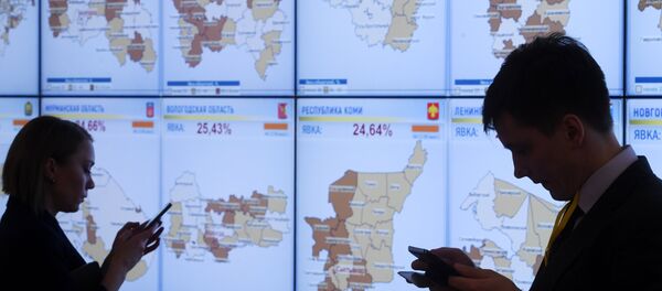 نسبة إقبال الناخبين الروس على مراكز الاقتراع حتى الساعة الثانية ظهرا بتوقيت موسكو - سبوتنيك عربي
