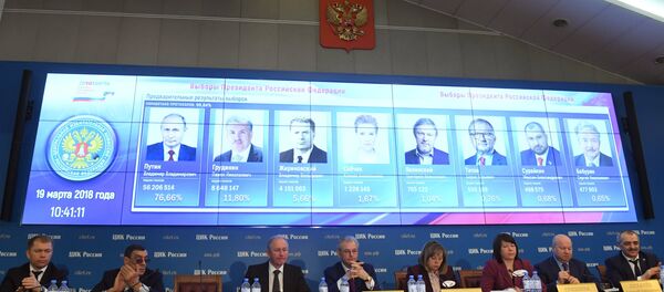 اللجنة المركزية للانتخابات في روسيا - سبوتنيك عربي