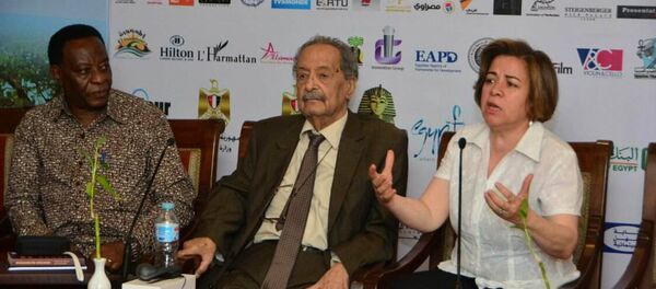 عزة الحسيني مديرة مهرجان الأقصر عزة الحسيني مديرة مهرجان الأقصر - سبوتنيك عربي