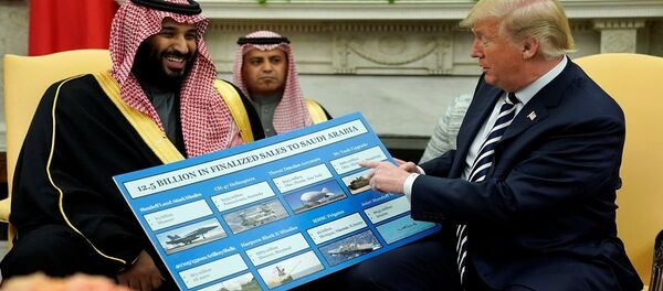 لقاء ترامب ومحمد بن سلمان في البيت الأبيض لقاء ترامب ومحمد بن سلمان في البيت الأبيض - سبوتنيك عربي