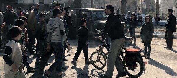 تحرير الجيش السوري لبلدة كفربطنا في الغوطة الشرقية، سوريا تحرير الجيش السوري لبلدة كفربطنا في الغوطة الشرقية، سوريا - سبوتنيك عربي